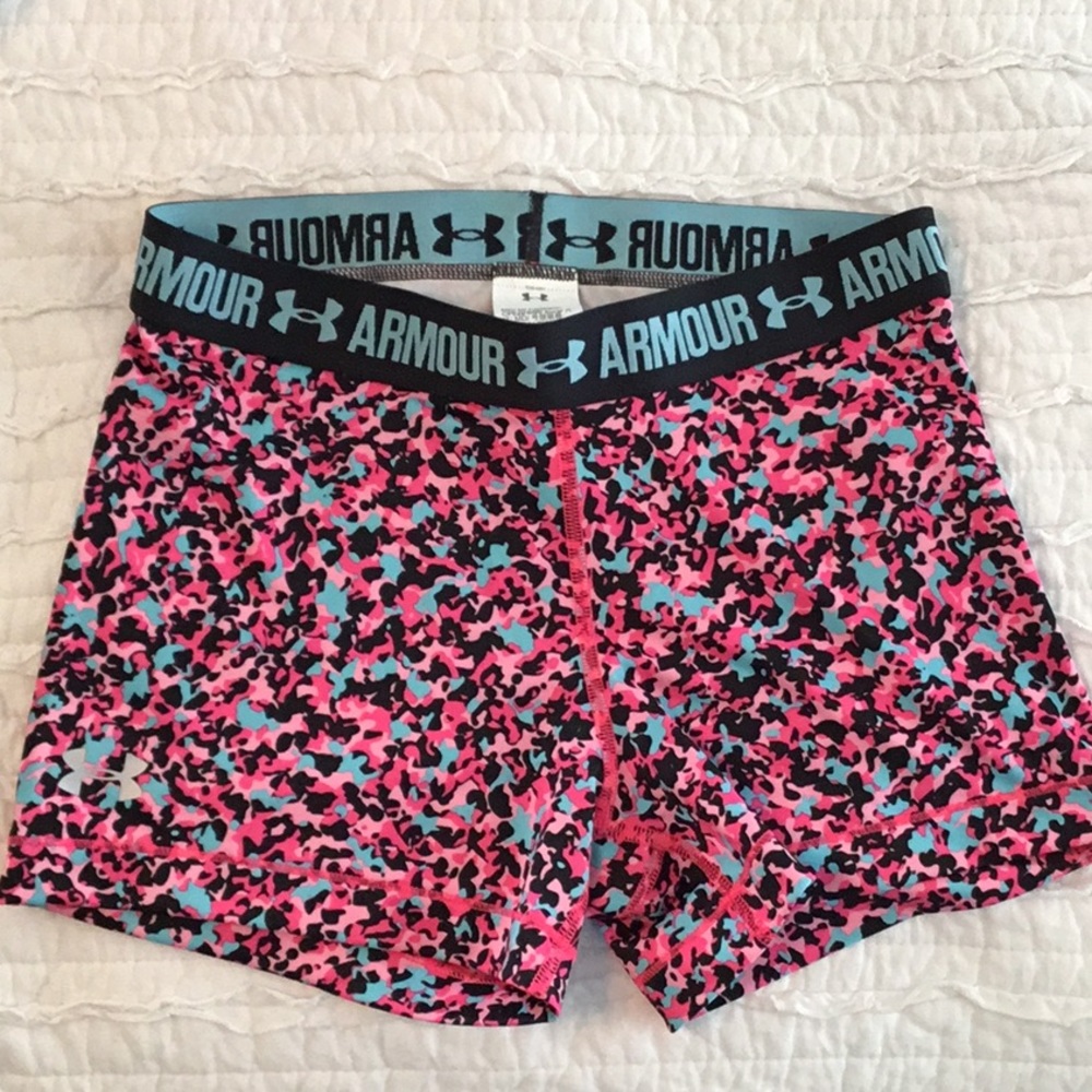 Under armor compression shorts